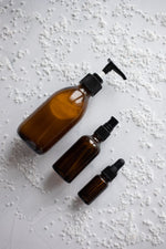 Ice Roller in use - Morning skincare routine